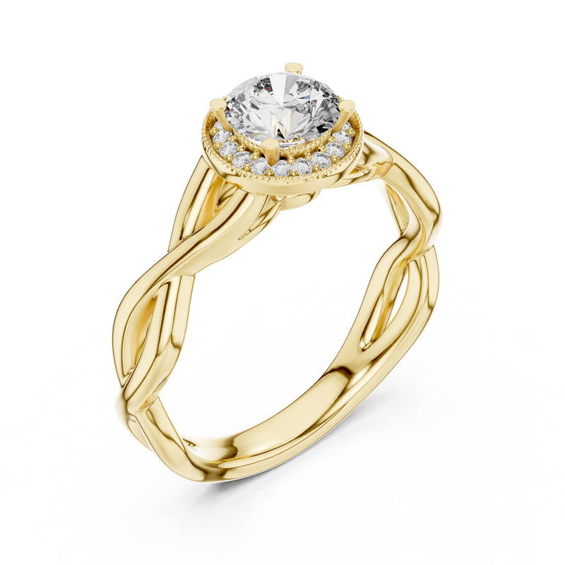 Ladies Ring LR-0208@7 - Yellow Gold - Image