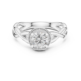 Ladies Ring LR-0208@7 - White Gold - Image