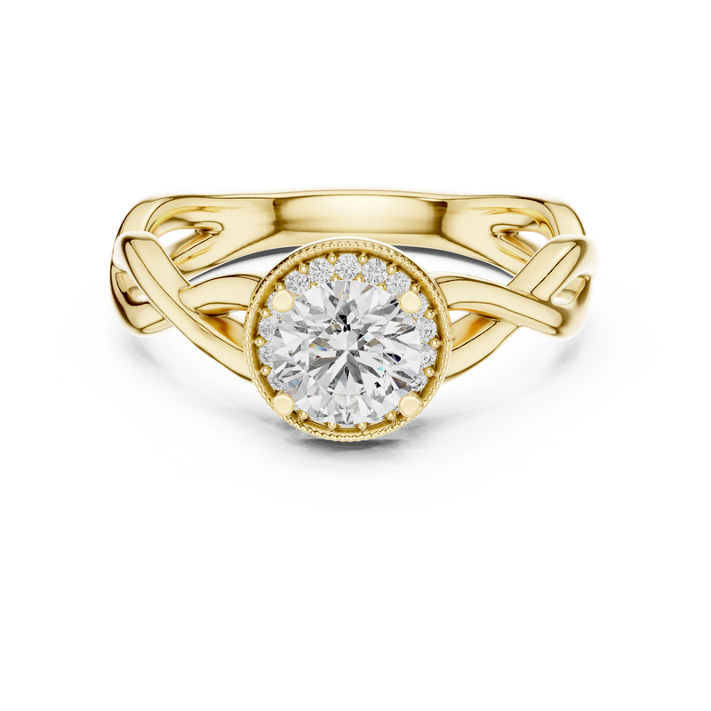 Ladies Ring LR-0208@7 - Yellow Gold - Image