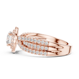 Ladies Ring LR-0213@7 - Rose Gold - Image