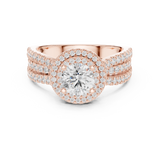 Ladies Ring LR-0213@7 - Rose Gold - Image