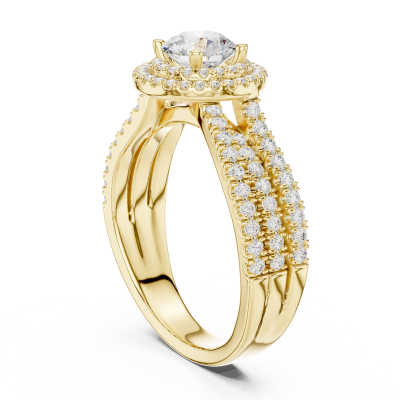 Ladies Ring LR-0213@7 - Yellow Gold - Image