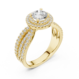Ladies Ring LR-0213@7 - Yellow Gold - Image