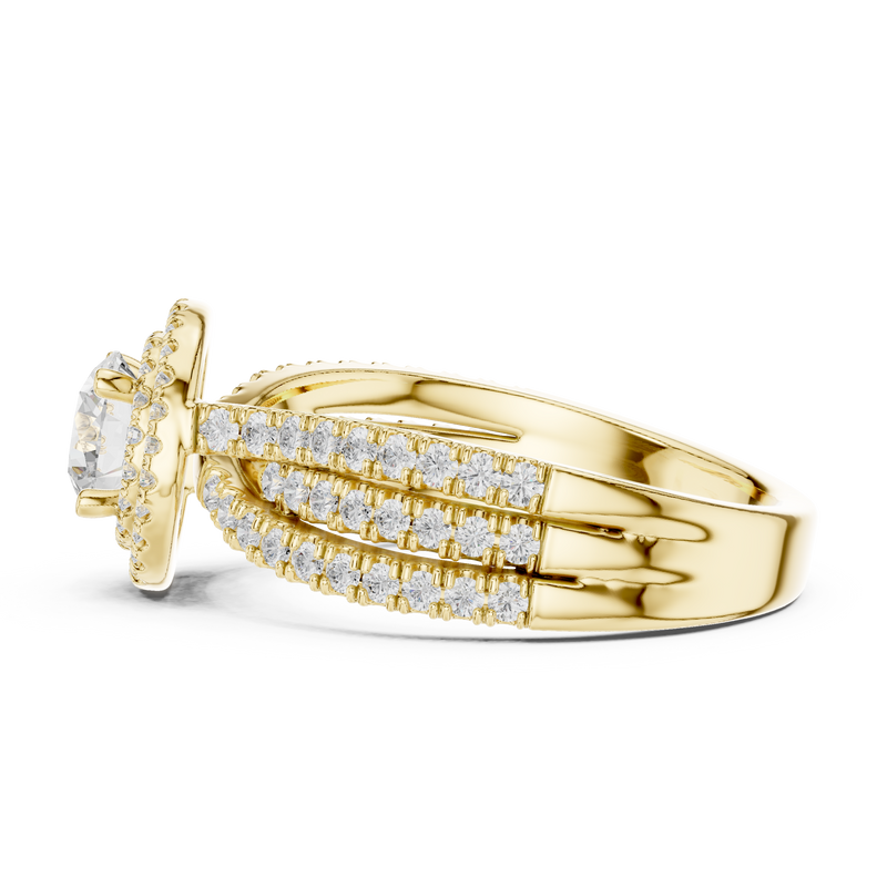 Ladies Ring LR-0213@7 - Yellow Gold - Image
