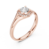 Ladies Ring LR-0214@7 - Rose Gold - Image