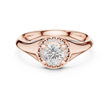 Ladies Ring LR-0214@7 - Rose Gold - Image