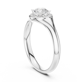 Ladies Ring LR-0214@7 - White Gold - Image
