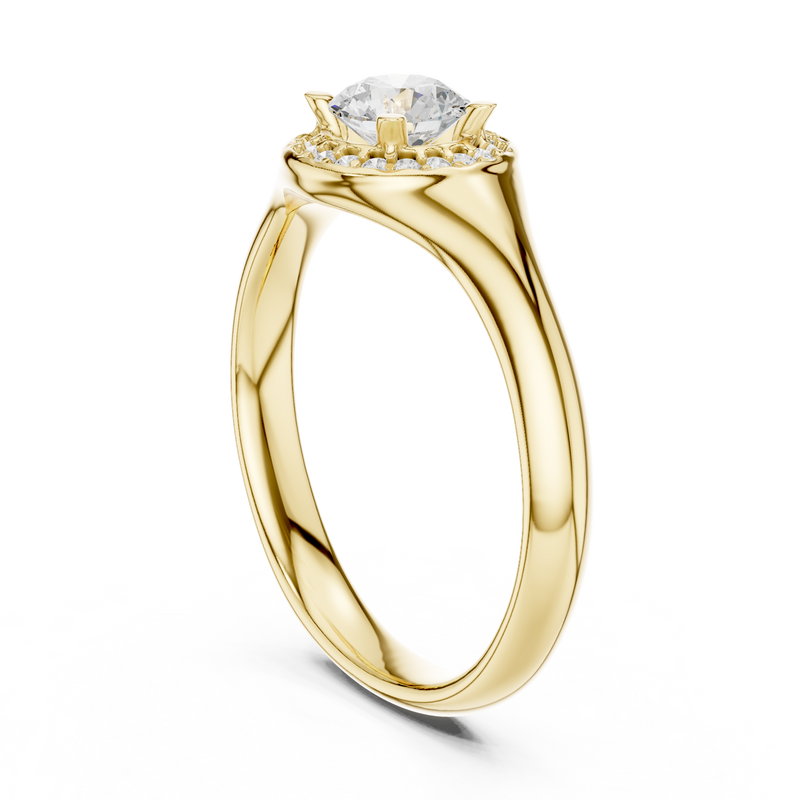 Ladies Ring LR-0214@7 - Yellow Gold - Image