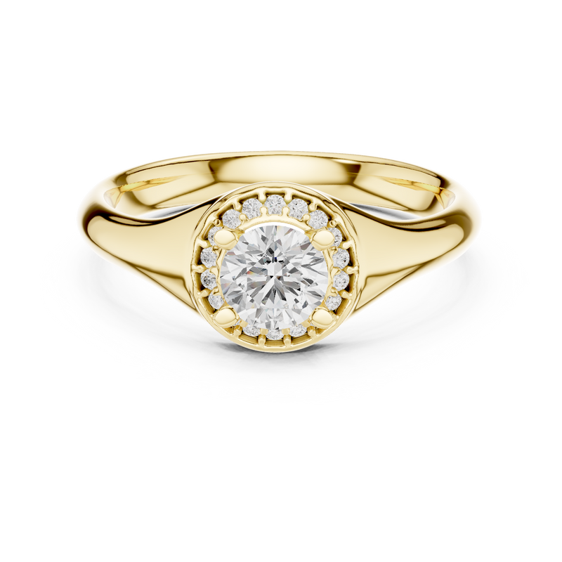 Ladies Ring LR-0214@7 - Yellow Gold - Image