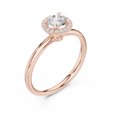 Ladies Ring LR-0215@7 - Rose Gold - Image