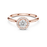 Ladies Ring LR-0215@7 - Rose Gold - Image
