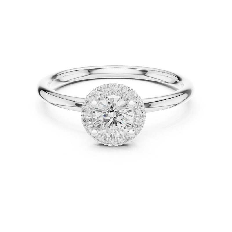 Ladies Ring LR-0215@7 - White Gold - Image