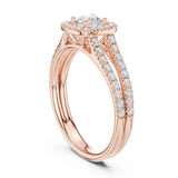 Ladies Ring LR-0217@7 - Rose Gold - Image
