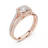 Ladies Ring LR-0217@7 - Rose Gold - Image