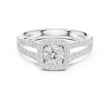 Ladies Ring LR-0217@7 - White Gold - Image