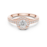 Ladies Ring LR-0218@7 - Rose Gold - Image