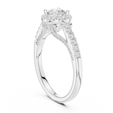 Ladies Ring LR-0218@7 - White Gold - Image