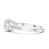 Ladies Ring LR-0218@7 - White Gold - Image