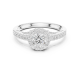 Ladies Ring LR-0218@7 - White Gold - Image
