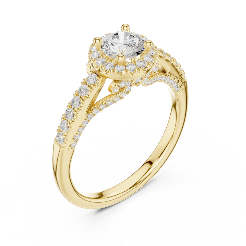 Ladies Ring LR-0218@7 - Yellow Gold - Image