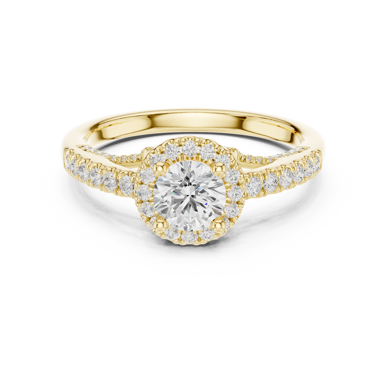 Ladies Ring LR-0218@7 - Yellow Gold - Image