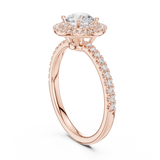 Ladies Ring LR-0219@7 - Rose Gold - Image
