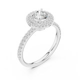 Ladies Ring LR-0219@7 - White Gold - Image