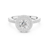 Ladies Ring LR-0219@7 - White Gold - Image