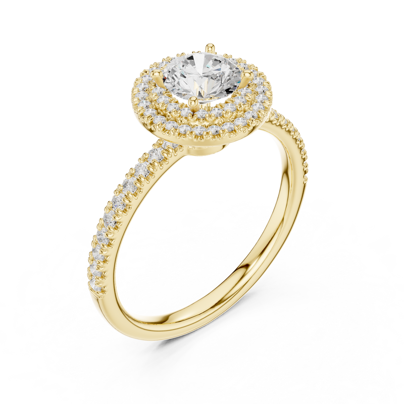 Ladies Ring LR-0219@7 - Yellow Gold - Image