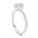 Ladies Ring LR-0220@7 - White Gold - Image