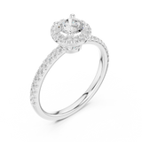 Ladies Ring LR-0220@7 - White Gold - Image