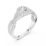 Ladies Ring LR-0222@7 - White Gold - Image