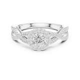 Ladies Ring LR-0222@7 - White Gold - Image