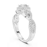 Ladies Ring LR-0223@7 - White Gold - Image