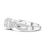 Ladies Ring LR-0223@7 - White Gold - Image