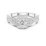 Ladies Ring LR-0223@7 - White Gold - Image