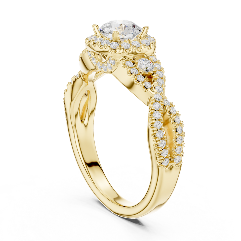 Ladies Ring LR-0223@7 - Yellow Gold - Image
