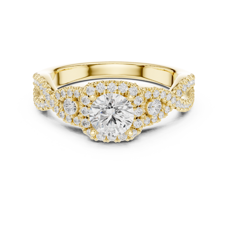 Ladies Ring LR-0223@7 - Yellow Gold - Image