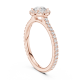 Ladies Ring LR-0224@7 - Rose Gold - Image