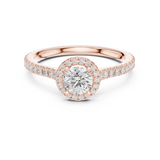 Ladies Ring LR-0224@7 - Rose Gold - Image