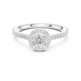 Ladies Ring LR-0224@7 - White Gold - Image