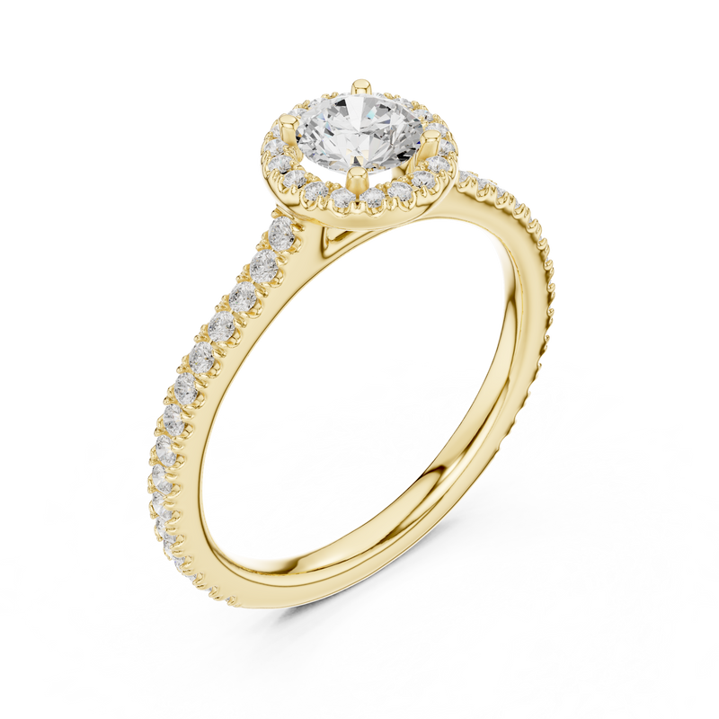 Ladies Ring LR-0224@7 - Yellow Gold - Image