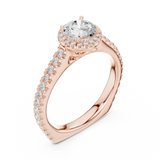 Ladies Ring LR-0225@7 - Rose Gold - Image