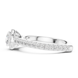 Ladies Ring LR-0225@7 - White Gold - Image