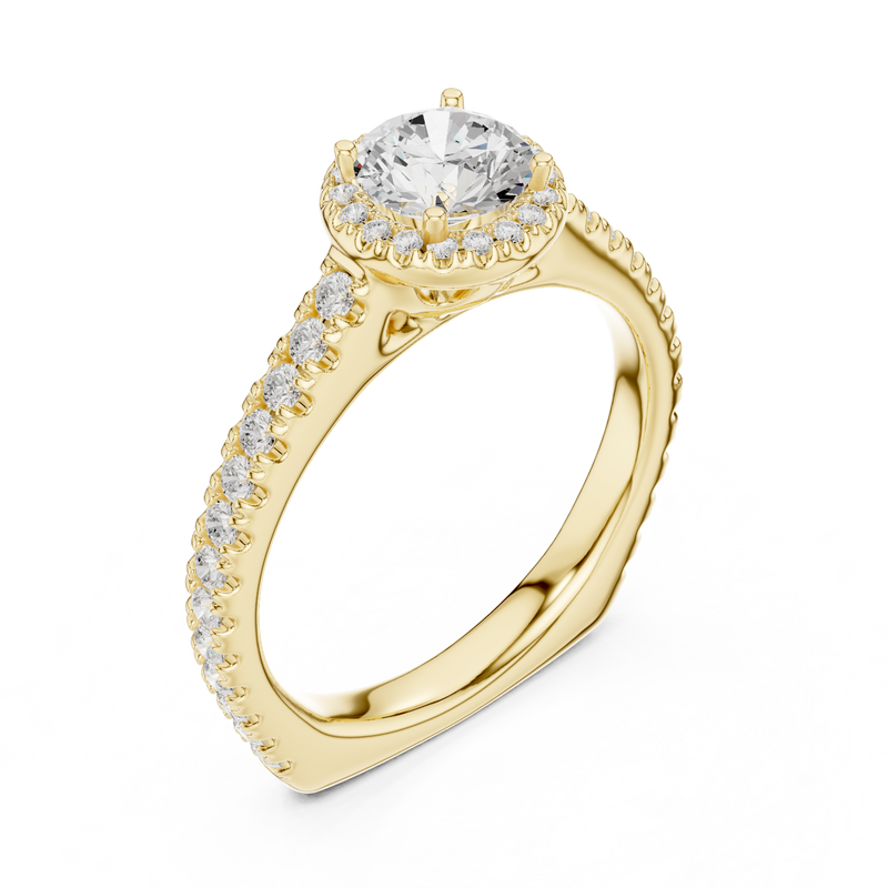 Ladies Ring LR-0225@7 - Yellow Gold - Image