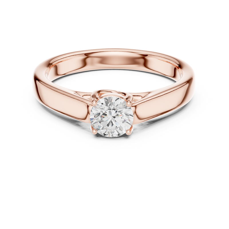 Ladies Ring LR-0229@7 - Rose Gold - Image