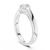 Ladies Ring LR-0229@7 - White Gold - Image