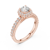 Ladies Ring LR-0230@7 - Rose Gold - Image