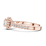 Ladies Ring LR-0230@7 - Rose Gold - Image