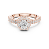 Ladies Ring LR-0230@7 - Rose Gold - Image